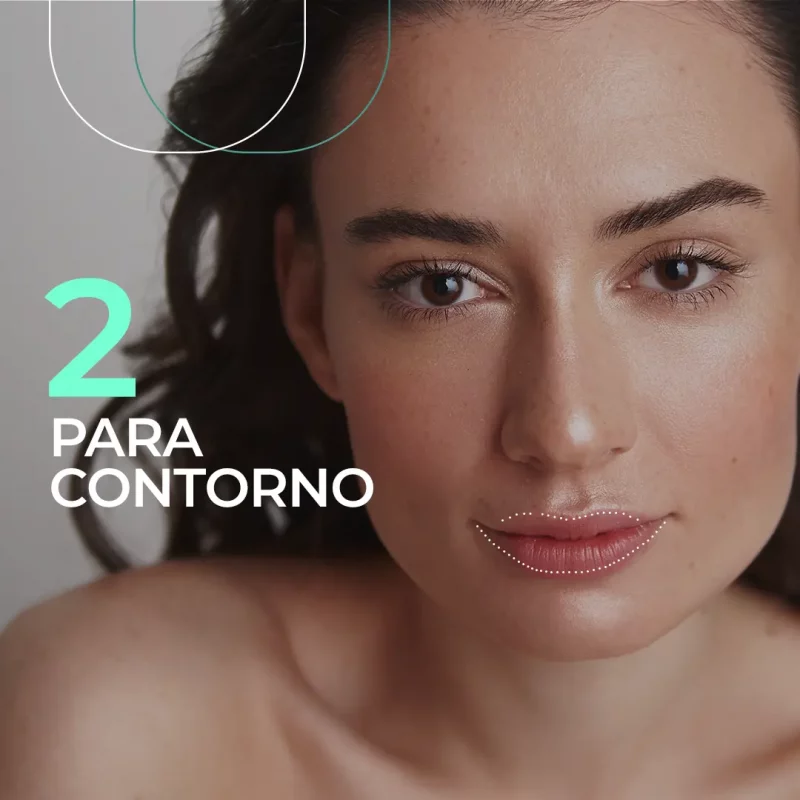 preenchimento labial para contorno